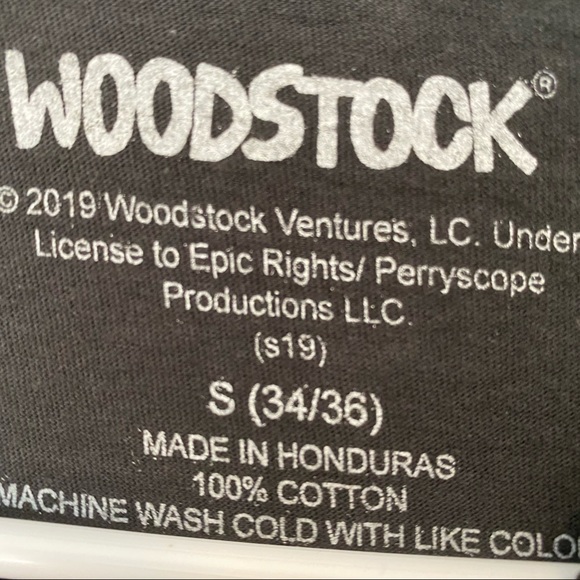 WOODSTOCK 1969 Retro Style Band Festival Tee S - Picture 5 of 6